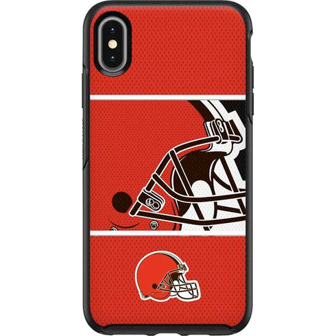 NFL Cleveland Browns Zone Block Otterbox Symmetry iPhone Skin
