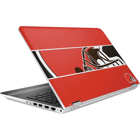NFL Cleveland Browns Zone Block HP Pavilion Skin