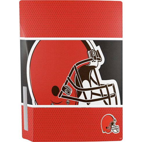 NFL Cleveland Browns Zone Block PS5 Console Skin