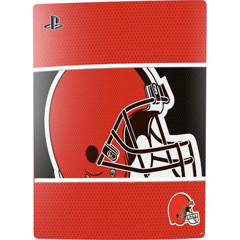 NFL Cleveland Browns Zone Block PS5 Digital Edition Console Skin