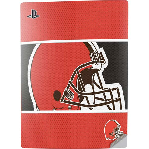 NFL Cleveland Browns Zone Block PS5 Digital Edition Console Skin
