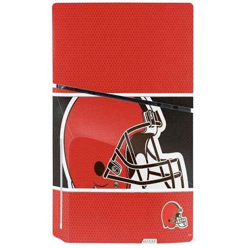 NFL Cleveland Browns Zone Block PS5 Slim Disk Console Skin