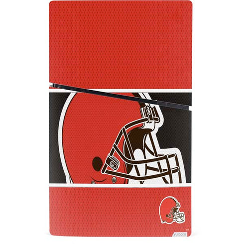 NFL Cleveland Browns Zone Block PS5 Slim Digital Edition Bundle Skin
