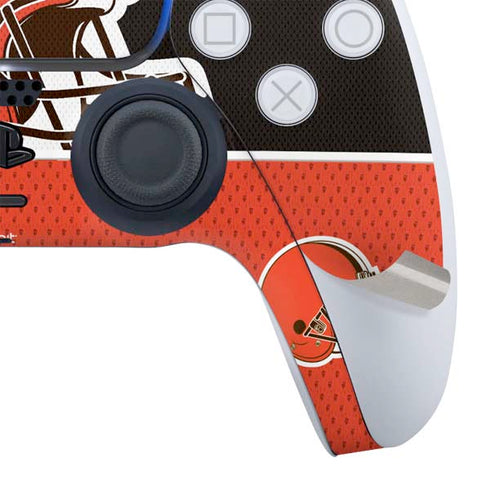 NFL Cleveland Browns Zone Block PS5 Slim Digital Edition Bundle Skin