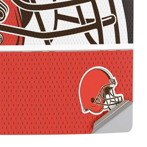 NFL Cleveland Browns Zone Block PS5 Slim Digital Edition Console Skin