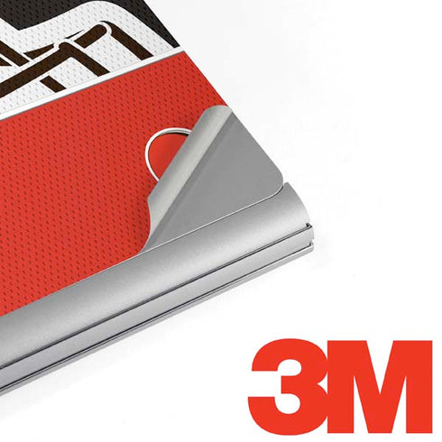 NFL Cleveland Browns Zone Block Surface Book 2 15in Skin