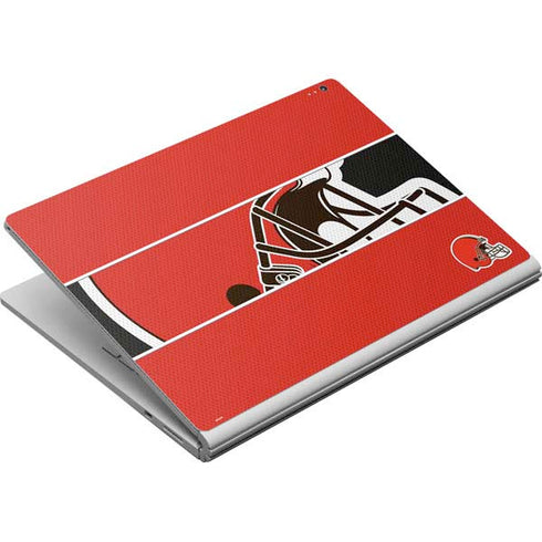NFL Cleveland Browns Zone Block Surface Book Skin