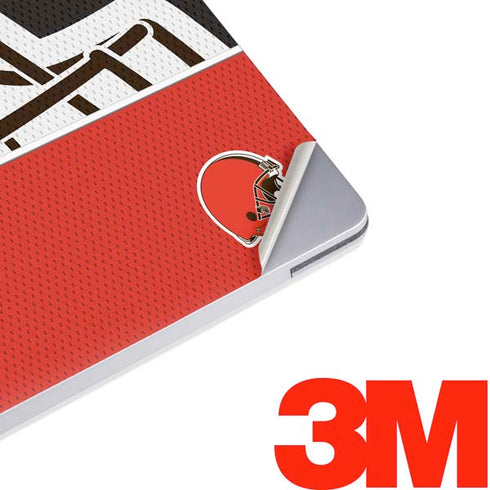 NFL Cleveland Browns Zone Block Surface Laptop 2 Skin