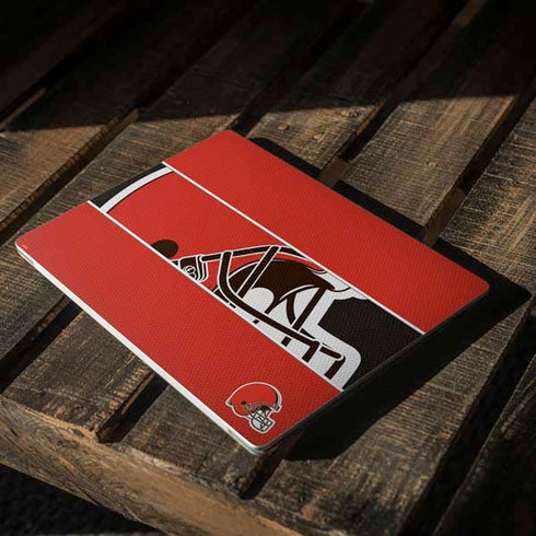 NFL Cleveland Browns Zone Block Surface Laptop 3 13.5in Skin