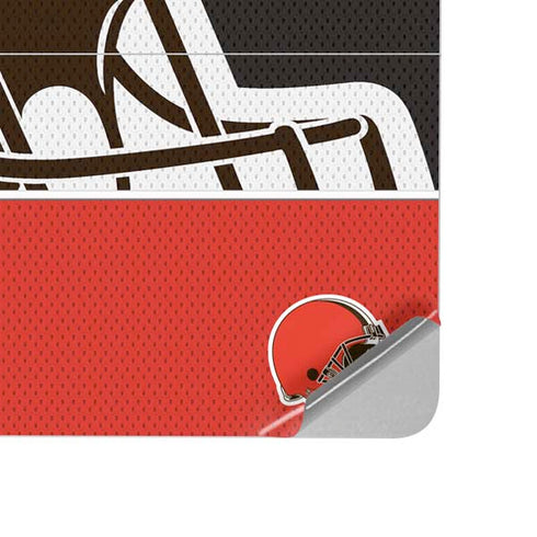 NFL Cleveland Browns Zone Block Surface Laptop Studio Skin