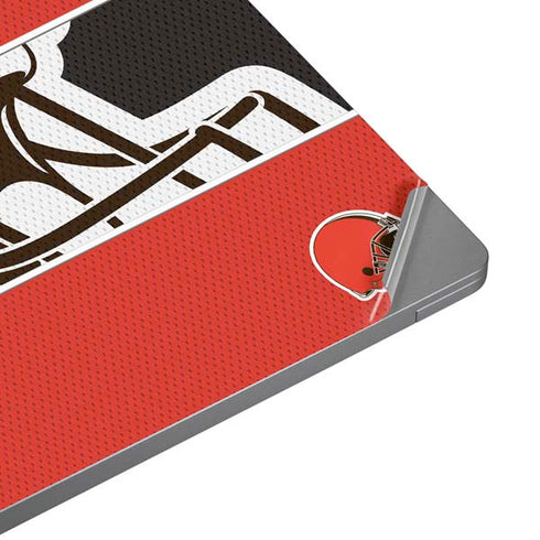 NFL Cleveland Browns Zone Block Universal Laptop 12in (9.8 x 6.8in) Skin