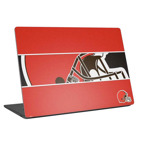 NFL Cleveland Browns Zone Block Universal Laptop 15in (12.2 x 8.8in) Skin