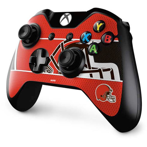 NFL Cleveland Browns Zone Block Xbox One Controller Skin