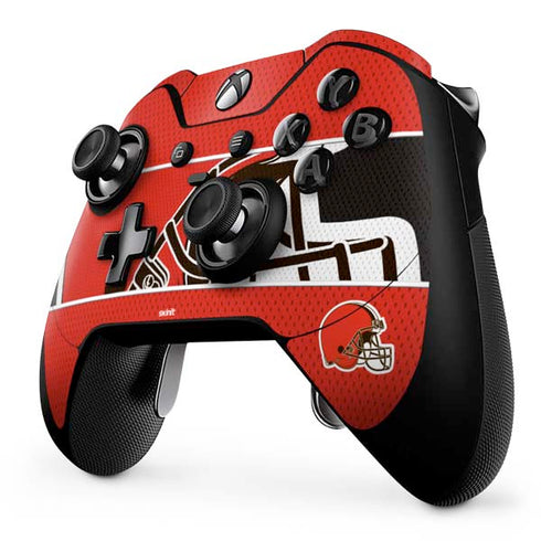 NFL Cleveland Browns Zone Block Xbox One Elite Controller Skin