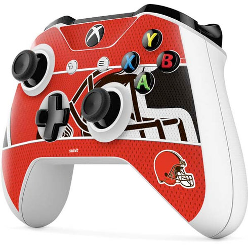 NFL Cleveland Browns Zone Block Xbox One S All-Digital Edition Bundle Skin
