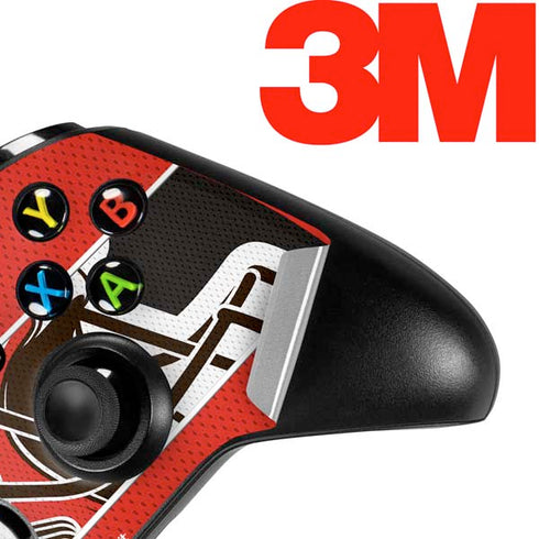 NFL Cleveland Browns Zone Block Xbox One S Controller Skin