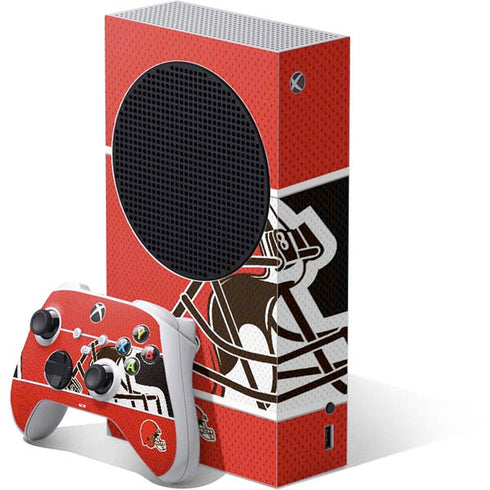 NFL Cleveland Browns Zone Block Xbox Series S Bundle Skin