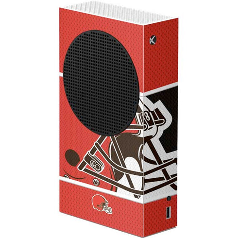 NFL Cleveland Browns Zone Block Xbox Series S Console Skin