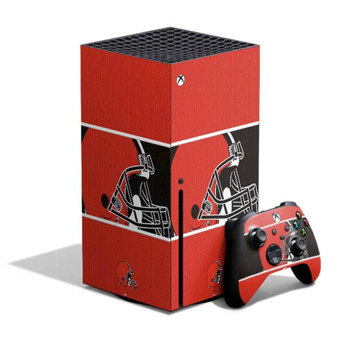 NFL Cleveland Browns Zone Block Xbox Series X Bundle Skin