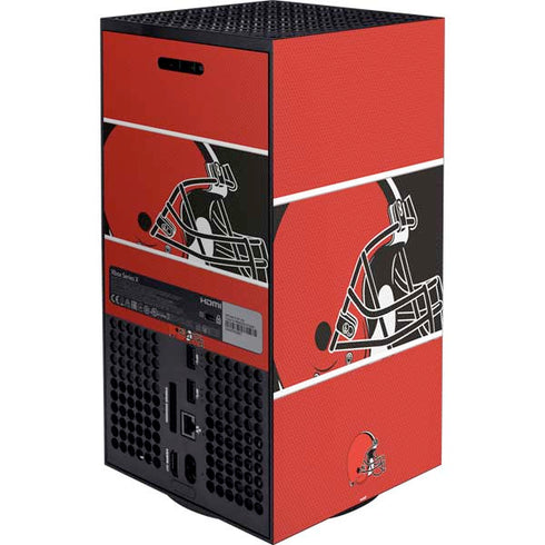 NFL Cleveland Browns Zone Block Xbox Series X Bundle Skin