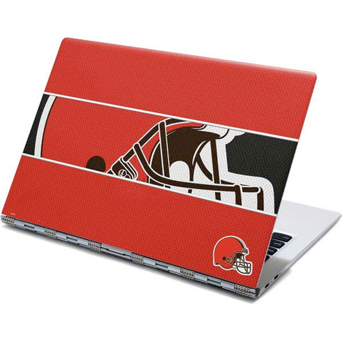 NFL Cleveland Browns Zone Block Yoga 910 2-in-1 14in Touch-Screen Skin