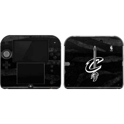NBA Cleveland Cavaliers Black Animal Print Nintendo 2DS Skin
