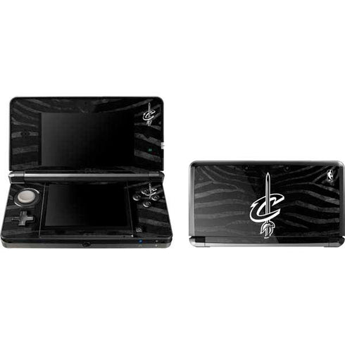 NBA Cleveland Cavaliers Black Animal Print 3DS (2011) Skin