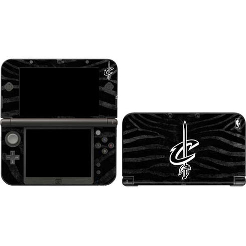 NBA Cleveland Cavaliers Black Animal Print 3DS XL 2015 Skin