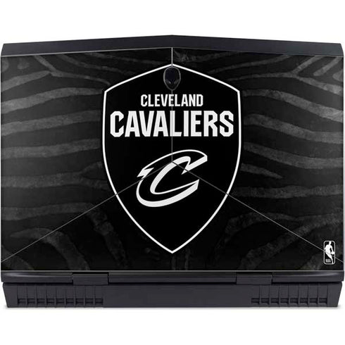 NBA Cleveland Cavaliers Black Animal Print Dell Alienware Skin