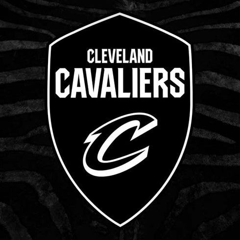 NBA Cleveland Cavaliers Black Animal Print Dell Alienware Skin