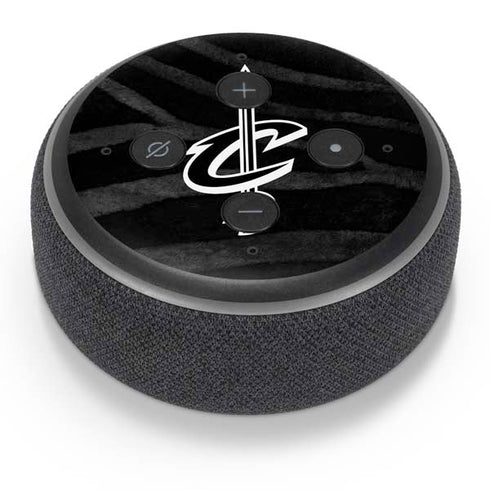 NBA Cleveland Cavaliers Black Animal Print Amazon Echo Dot Skin