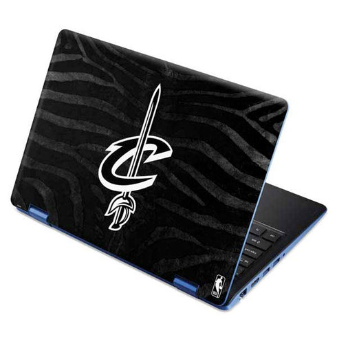 NBA Cleveland Cavaliers Black Animal Print Aspire R11 11.6in Skin