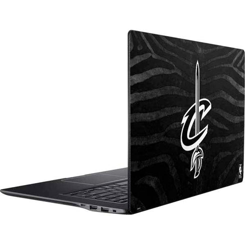 NBA Cleveland Cavaliers Black Animal Print Ativ Book 9 (15.6in 2014) Skin