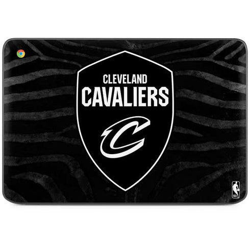 NBA Cleveland Cavaliers Black Animal Print HP Chromebook Skin