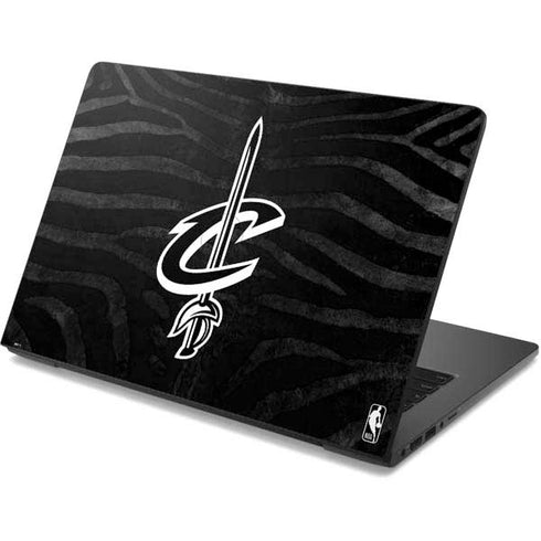 NBA Cleveland Cavaliers Black Animal Print Dell Chromebook Skin