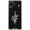 NBA Cleveland Cavaliers Black Animal Print Galaxy A12 Clear Case