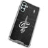 NBA Cleveland Cavaliers Black Animal Print Galaxy A13 5G Clear Case