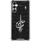 NBA Cleveland Cavaliers Black Animal Print Galaxy A14 5G Clear Case