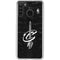 NBA Cleveland Cavaliers Black Animal Print Galaxy A21 Clear Case