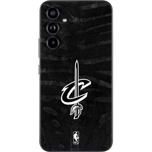 NBA Cleveland Cavaliers Black Animal Print Galaxy A54 5G Skin