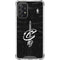 NBA Cleveland Cavaliers Black Animal Print Galaxy A72 5G Clear Case
