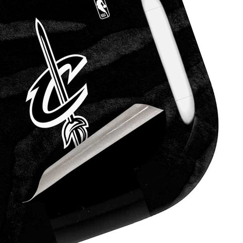 NBA Cleveland Cavaliers Black Animal Print Galaxy Buds Pro Skin