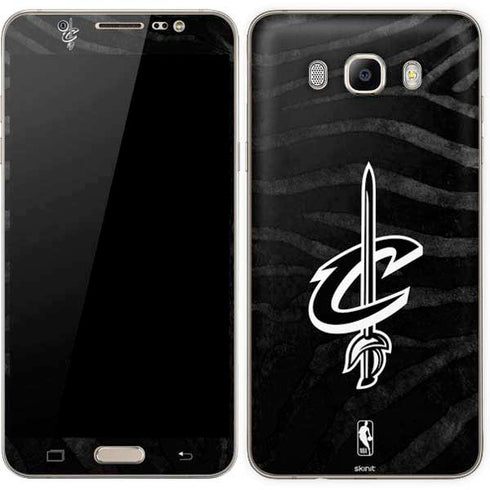 NBA Cleveland Cavaliers Black Animal Print Galaxy J7 Skin
