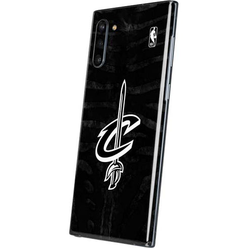NBA Cleveland Cavaliers Black Animal Print Galaxy Note 10 Skin