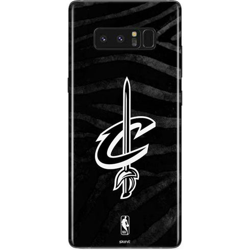 NBA Cleveland Cavaliers Black Animal Print Galaxy Note 8 Skin