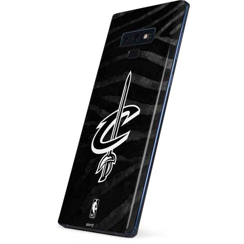 NBA Cleveland Cavaliers Black Animal Print Galaxy Note 9 Skin