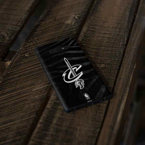 NBA Cleveland Cavaliers Black Animal Print Galaxy Note 9 Skin