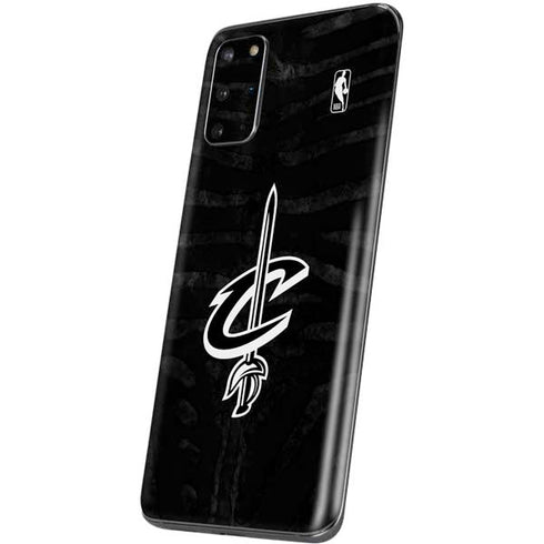 NBA Cleveland Cavaliers Black Animal Print Galaxy S20 Plus Skin