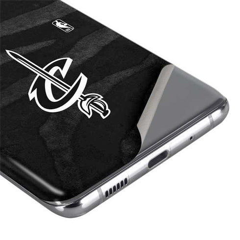 NBA Cleveland Cavaliers Black Animal Print Galaxy S20 Ultra 5G Skin