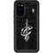 NBA Cleveland Cavaliers Black Animal Print Galaxy S20 Waterproof Case
